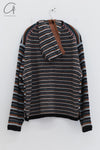 YANYAN KNITS 24 Autumn and Winter Goose Hoodie Winter Coat YYK-YYW24-0063-ZONGLV Brown/Green